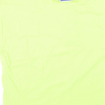uptown girl Womens Green   Basic T-Shirt Size S