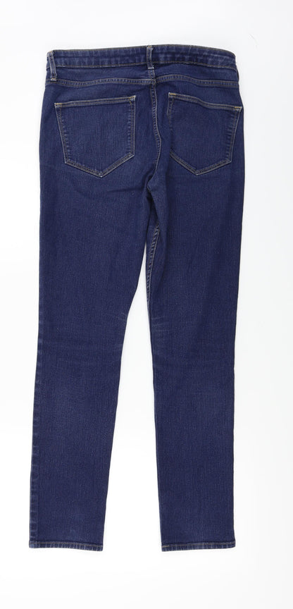 Womens UK Size 30 in denim Regular Fit Skinny Blue Jeans
