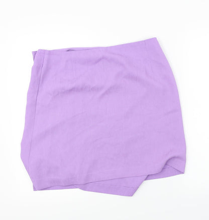 isabella Womens Purple   A-Line Skirt Size 32 in