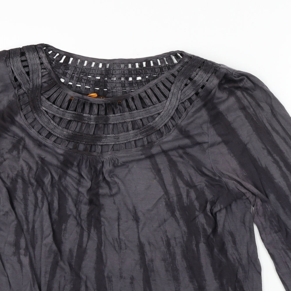 bekk q Womens Grey   Basic T-Shirt Size M