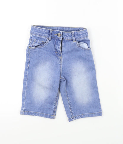 Nutmeg  Girls Blue   Straight Jeans Size 6-7 Years