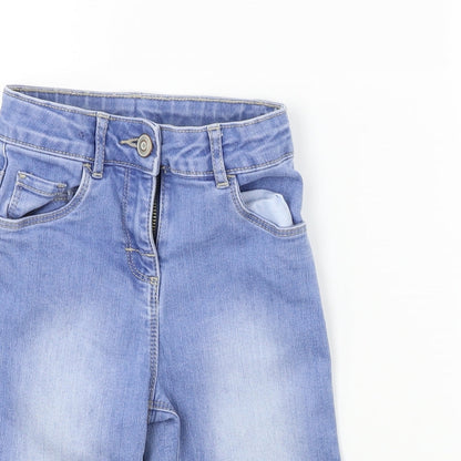 Nutmeg  Girls Blue   Straight Jeans Size 6-7 Years