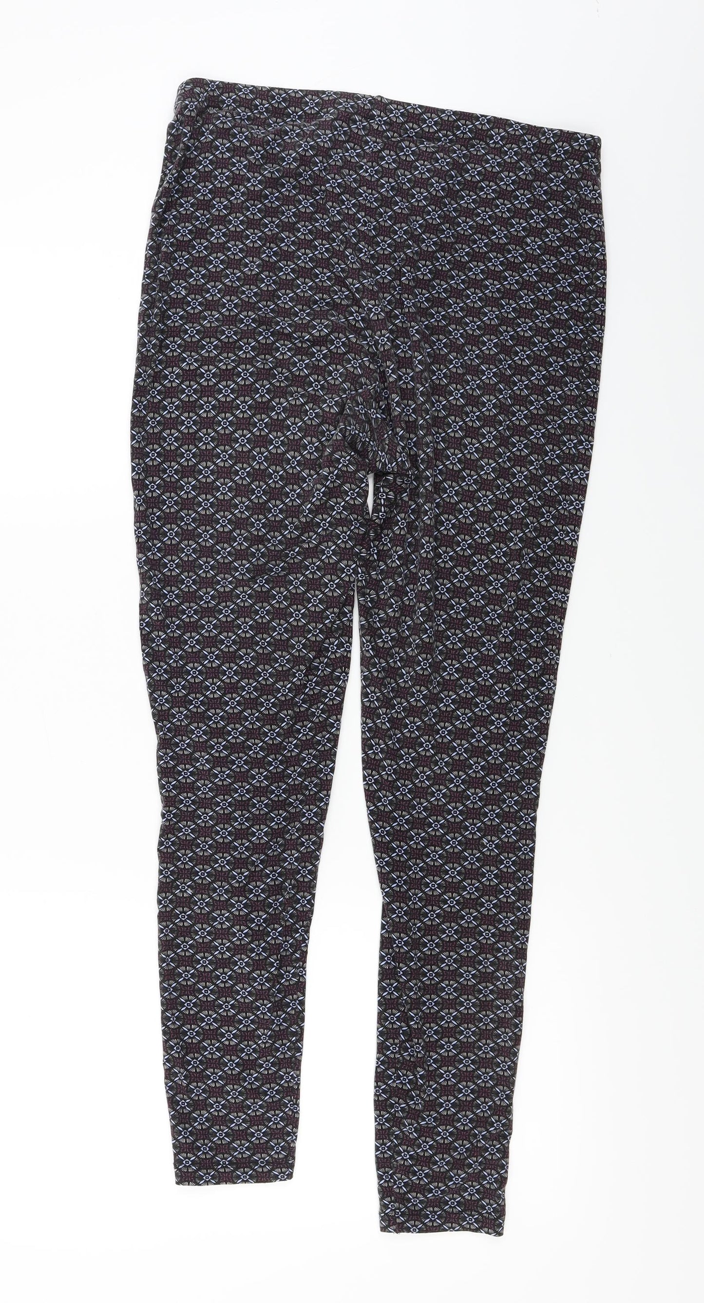 Womens UK Size 14 ASOS Regular Fit  Black Trousers