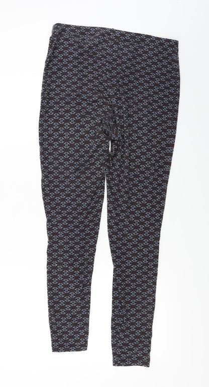 Womens UK Size 14 ASOS Regular Fit  Black Trousers