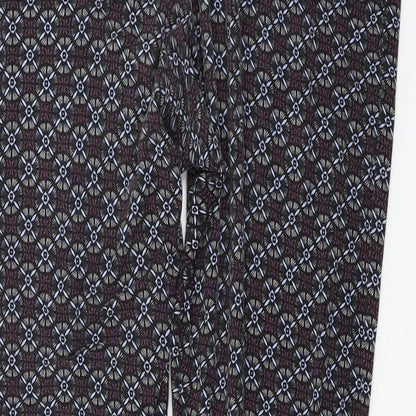 Womens UK Size 14 ASOS Regular Fit  Black Trousers