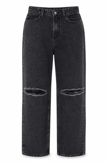Womens Black   Straight Jeans Size 10 L30 in