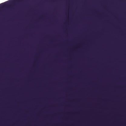 Select  Womens Purple   Basic Blouse Size 8