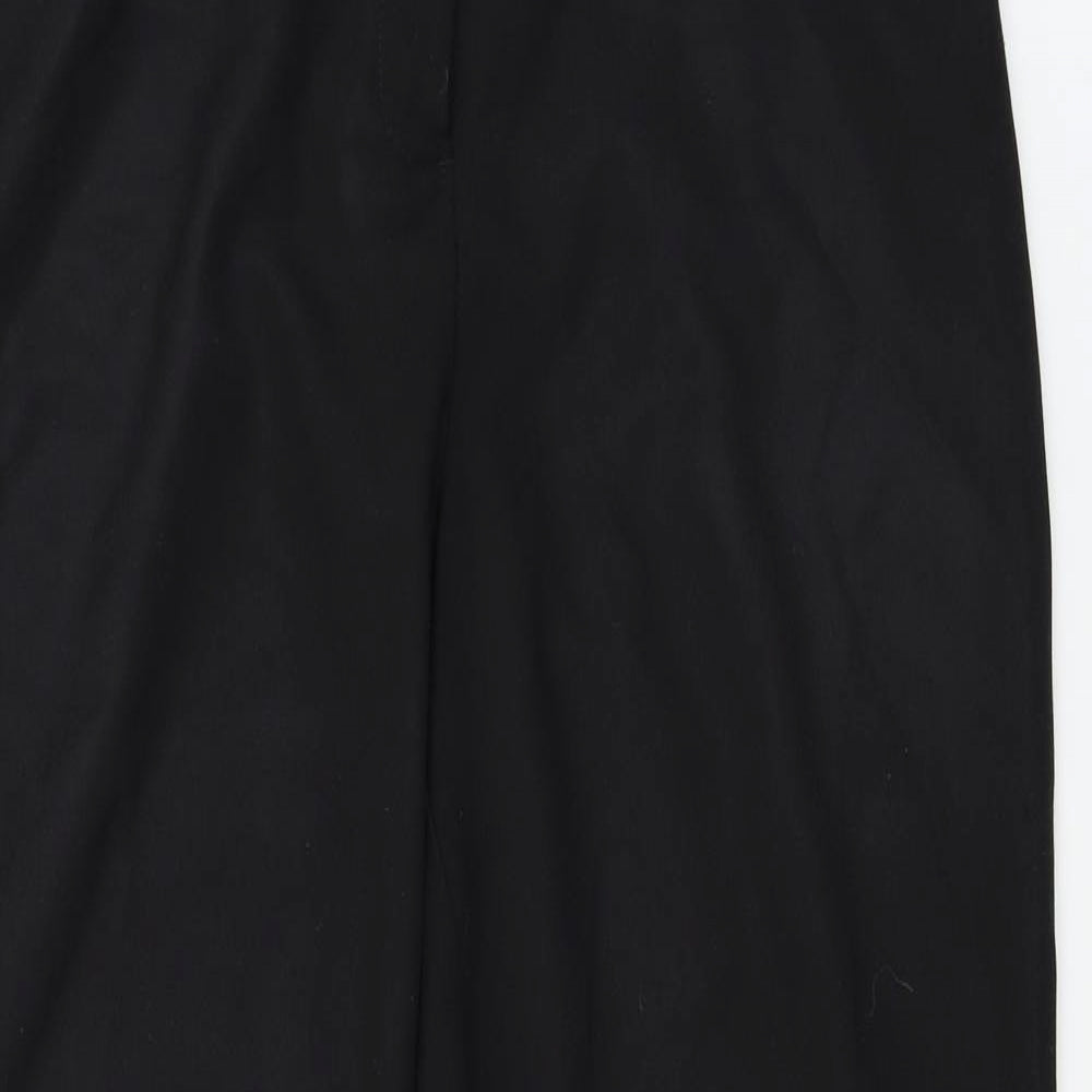 Womens UK Size 12 F&F Regular Fit  Black Trousers