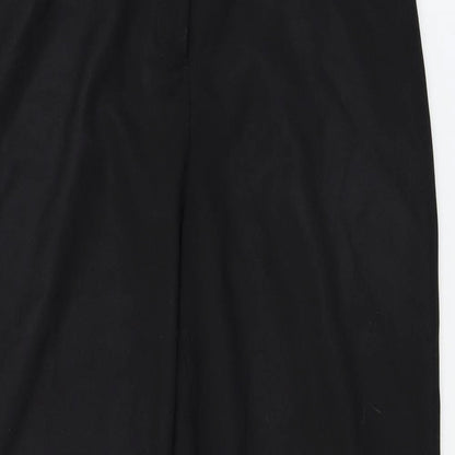 Womens UK Size 12 F&F Regular Fit  Black Trousers