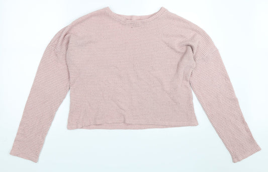 Preworn Womens Pink   Pullover Jumper Size L