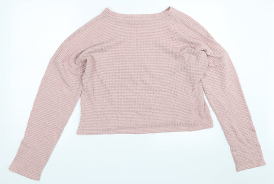 Preworn Womens Pink   Pullover Jumper Size L