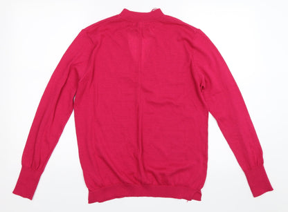 Peacocks Womens Pink   Pullover Jumper Size 12
