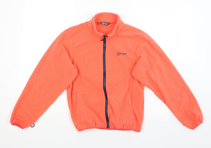 HighGear Girls Orange   Full Zip Jumper Size 11-12 Years