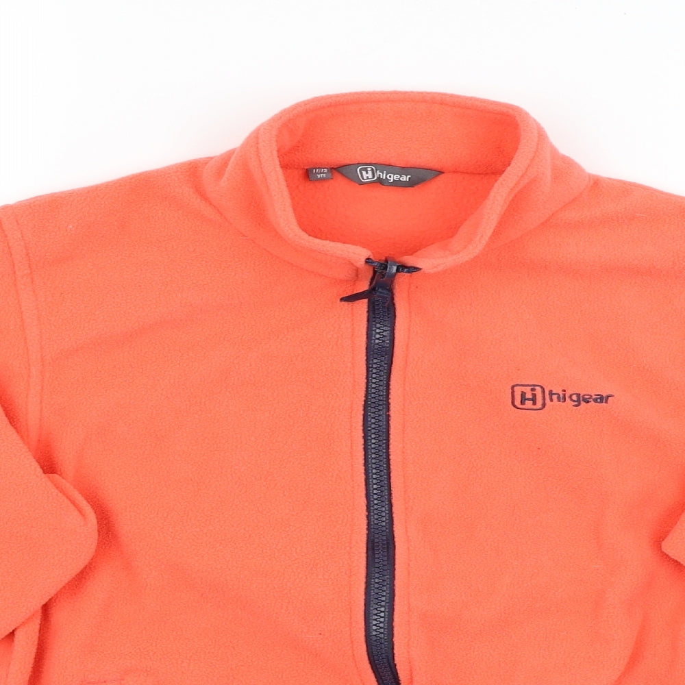 HighGear Girls Orange   Full Zip Jumper Size 11-12 Years