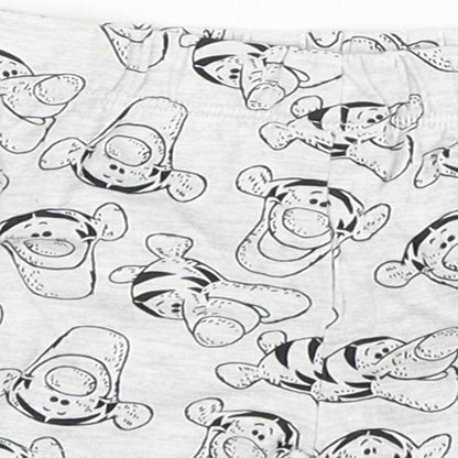 Disney Baby Baby Grey   Cropped Trousers Size Newborn  - Tigger