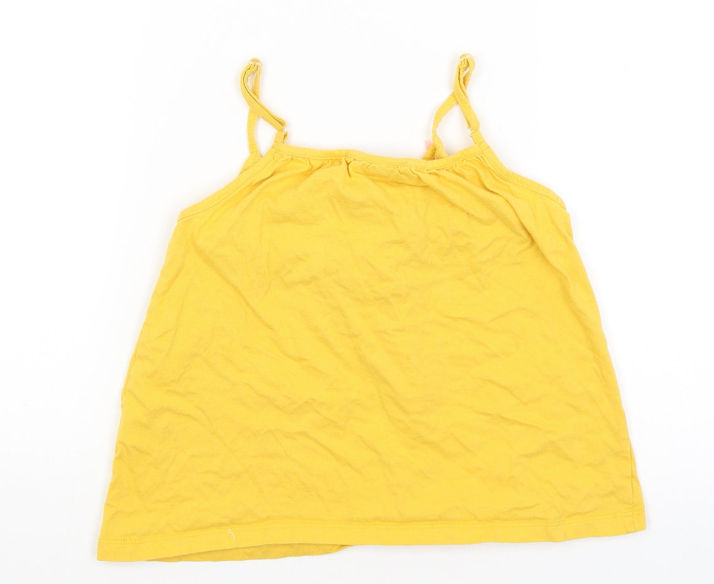 Matalan Girls Yellow   Camisole Tank Size 8 Years