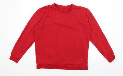 George Boys Red   Pullover Sweatshirt Size 13-14 Years