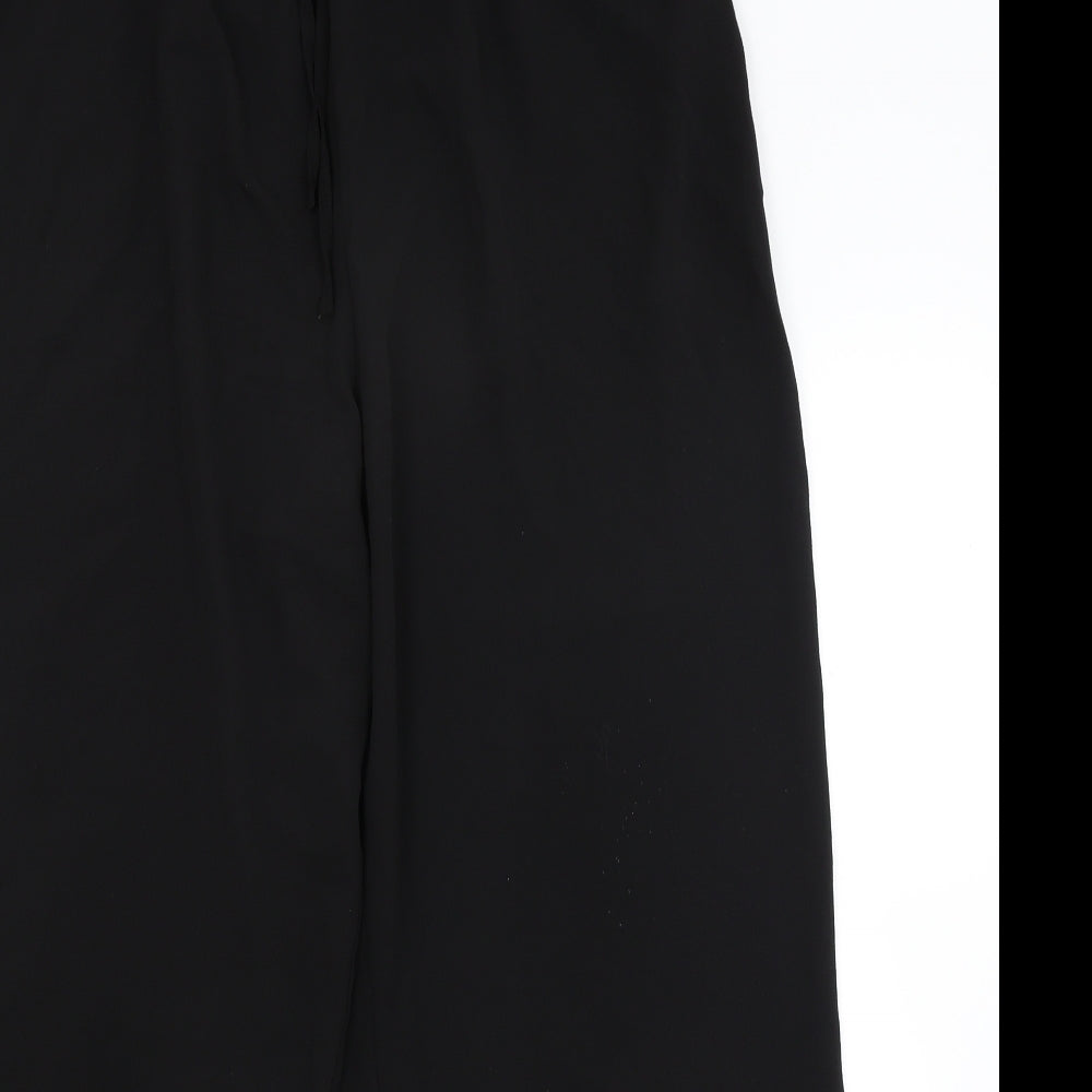 Womens UK Size 16 Papaya Regular Fit  Black Trousers