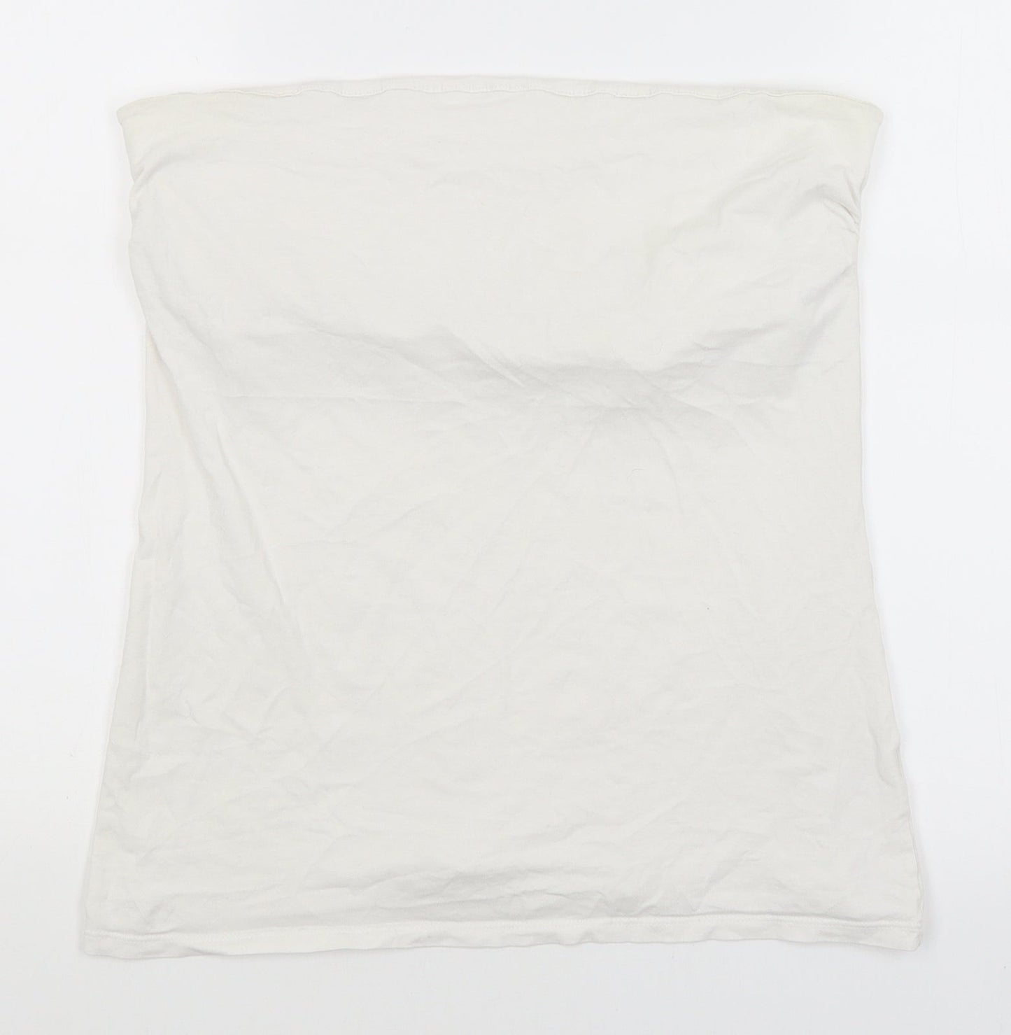 Papaya Womens White   Basic T-Shirt Size 16