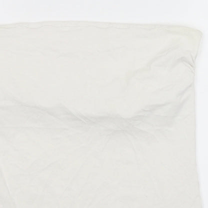 Papaya Womens White   Basic T-Shirt Size 16