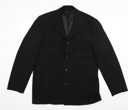 Mens UK Size L Copperstone Regular Black Suit Jacket