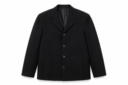 Mens UK Size L Copperstone Regular Black Suit Jacket