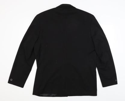 Mens UK Size L Copperstone Regular Black Suit Jacket