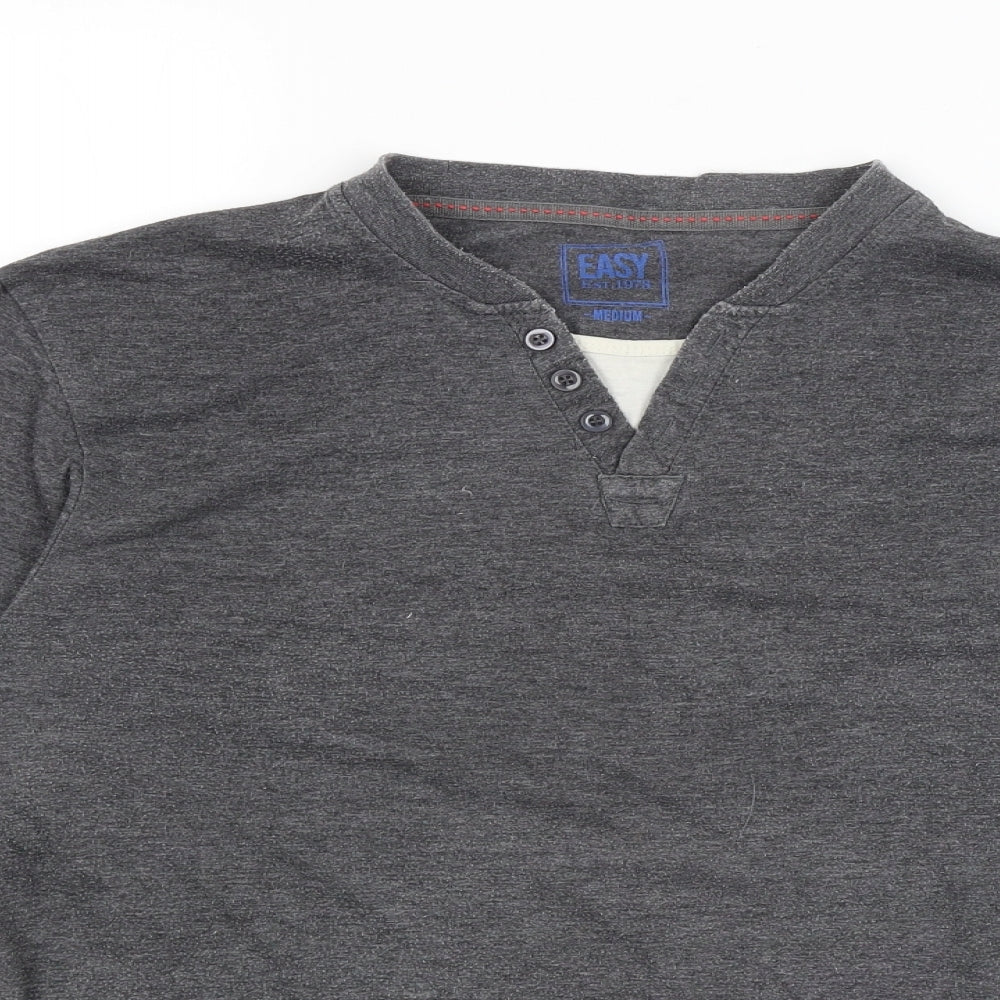 Easy Mens Green   Pullover Jumper Size M