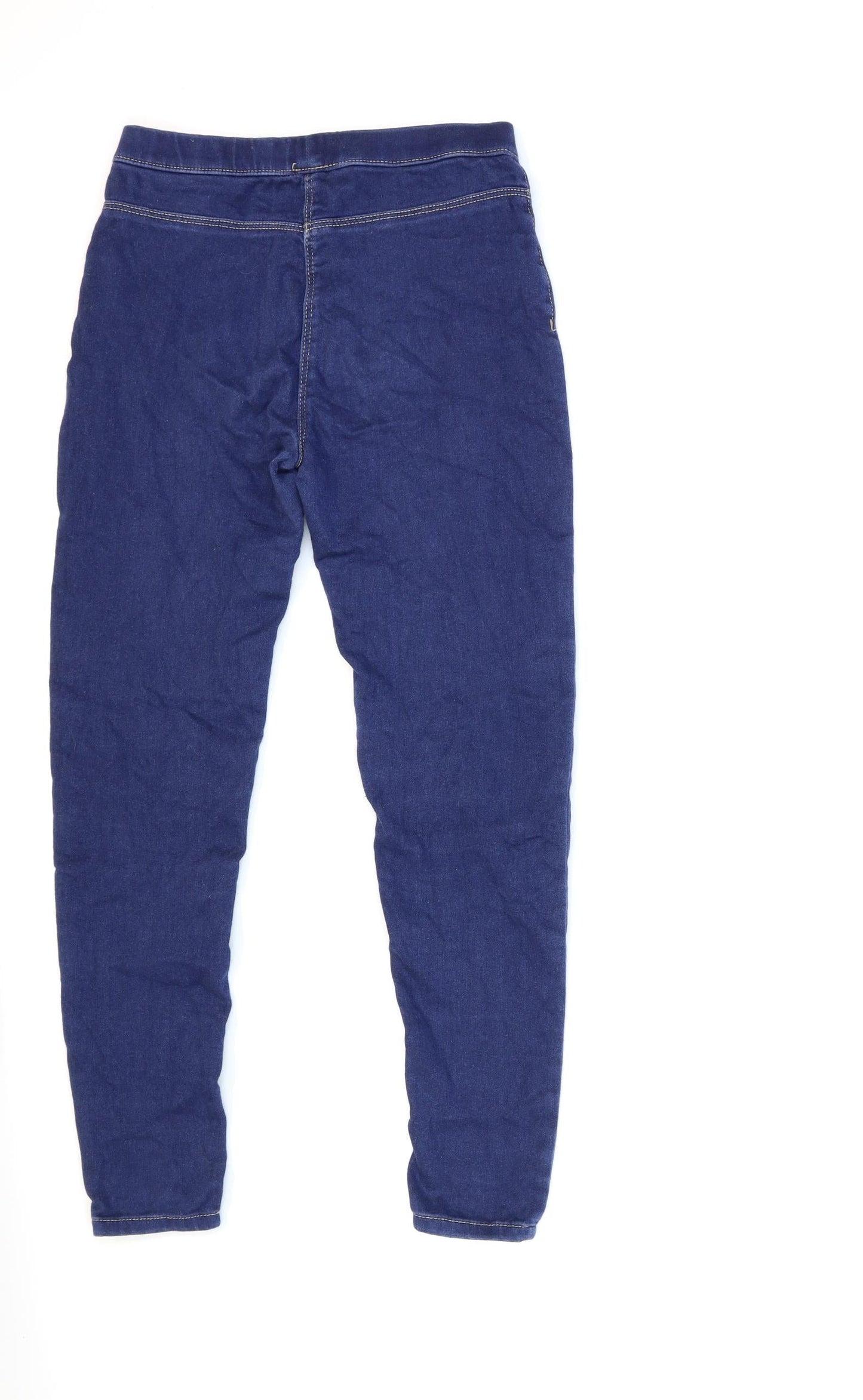 Womens UK Size 26 in Preworn Regular Fit Skinny Blue Jeans