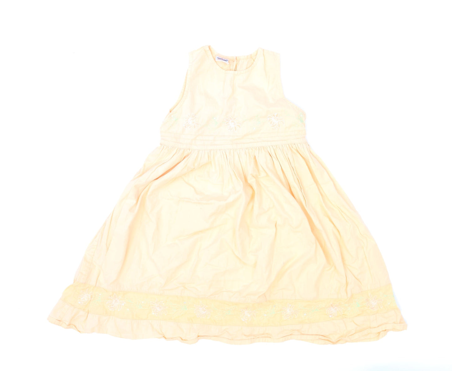 Girl2girl Girls Orange   Fit & Flare  Size 5-6 Years