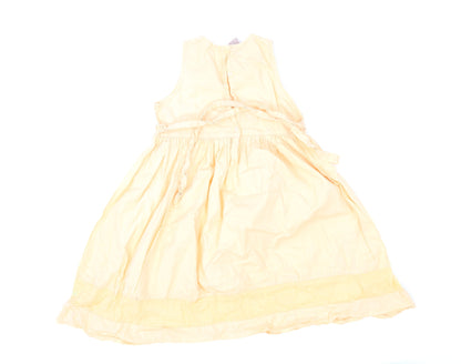 Girl2girl Girls Orange   Fit & Flare  Size 5-6 Years