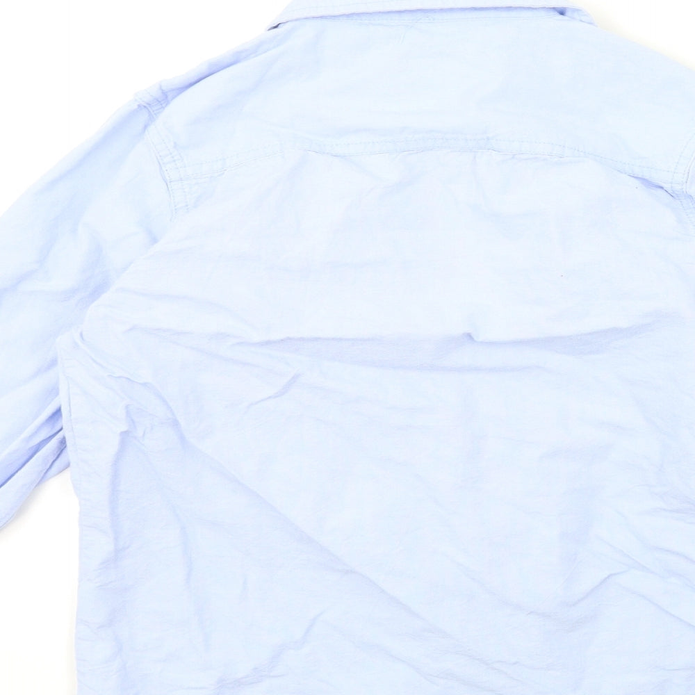 Primark Boys Blue   Basic Button-Up Size 12 Years