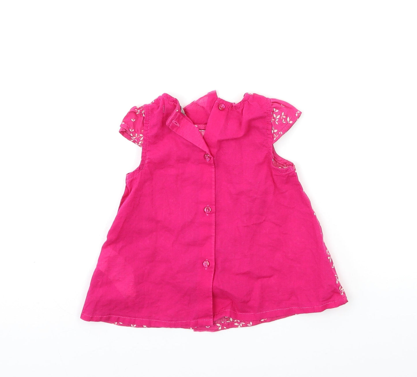 VERBADUT Baby Pink Floral  A-Line  Size 9-12 Months