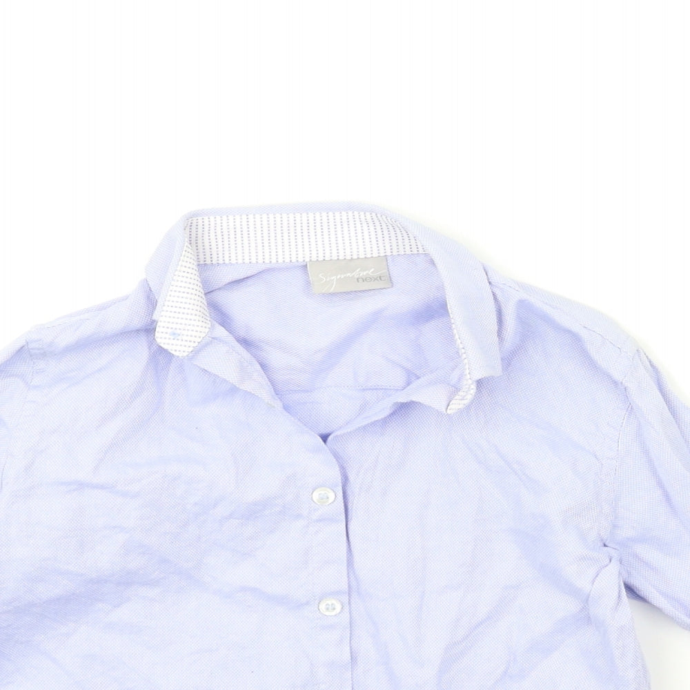 NEXT Boys Blue   Basic Button-Up Size 7 Years