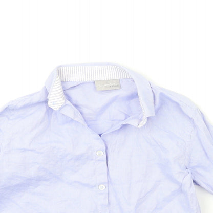NEXT Boys Blue   Basic Button-Up Size 7 Years