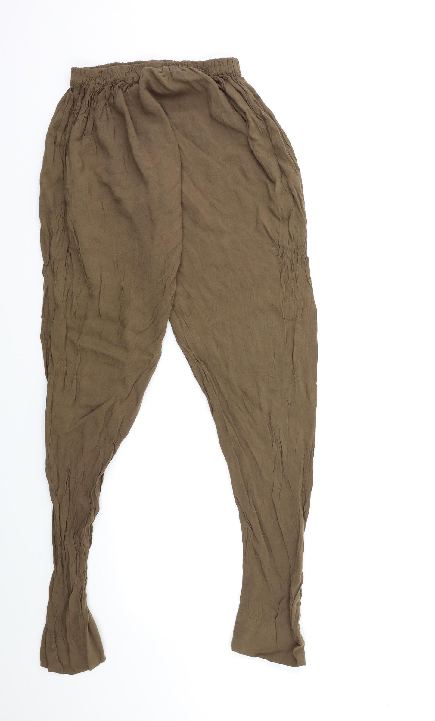 Womens UK Size 28 in Preworn Regular Fit  Brown Trousers