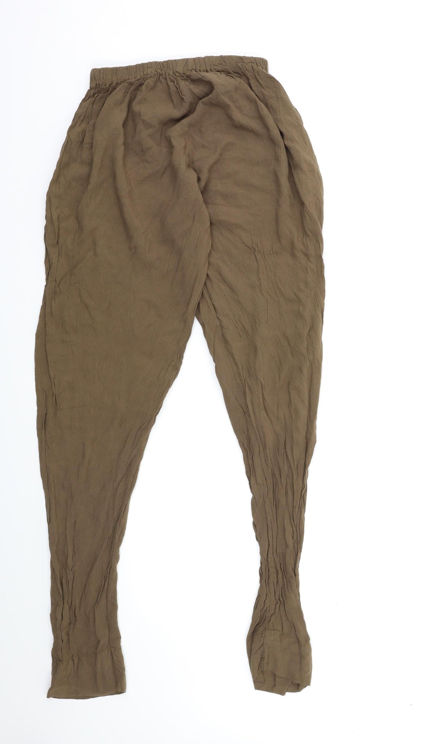 Womens UK Size 28 in Preworn Regular Fit  Brown Trousers