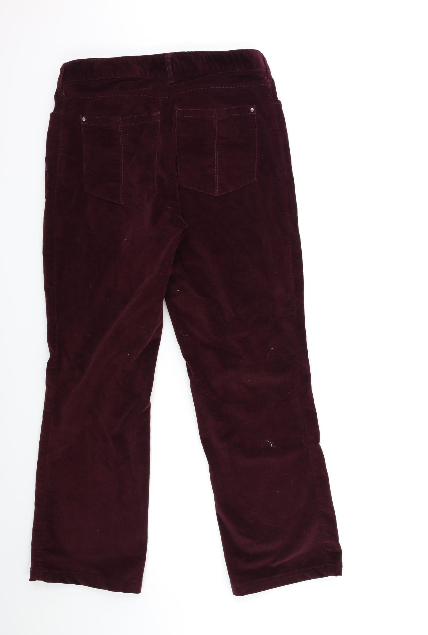 specially cut Womens Red   Trousers  Size 30 in L29 in