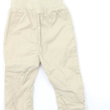 George Boys Beige   Chino Trousers Size 9 Months