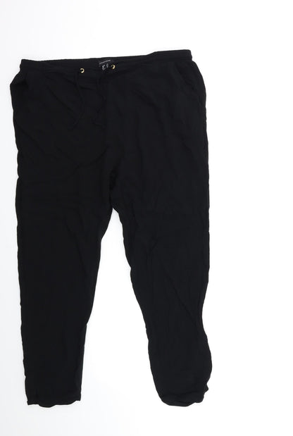 Womens UK Size 16 Atmosphere Regular Fit  Black Trousers