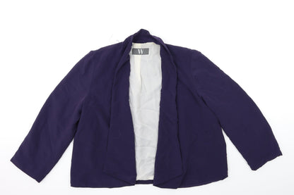 BHS Womens Blue   Jacket Blazer Size 14