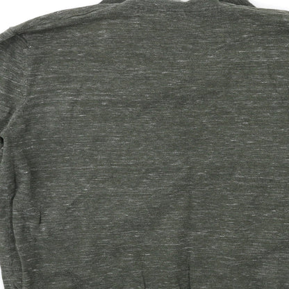 Easy Mens Green  Knit Pullover Jumper Size L