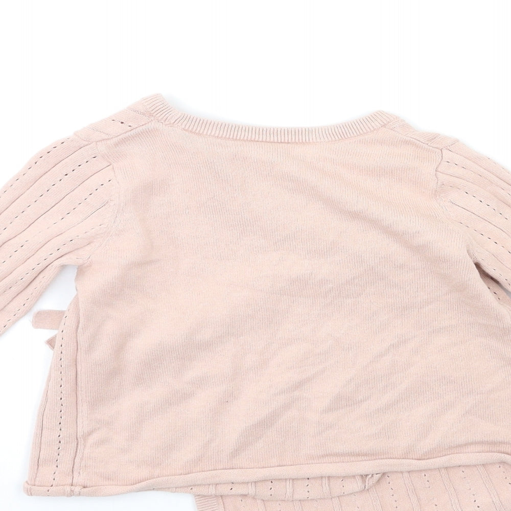 George Baby Pink   Cardigan Jumper Size 18-24 Months