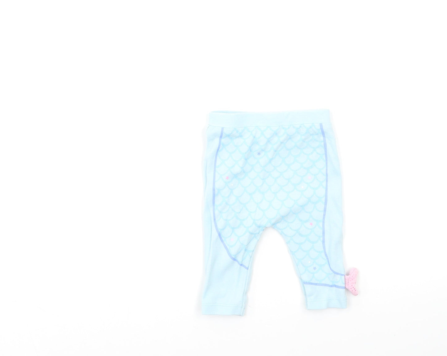 Nutmeg Baby Blue   Capri Trousers Size 0-3 Months