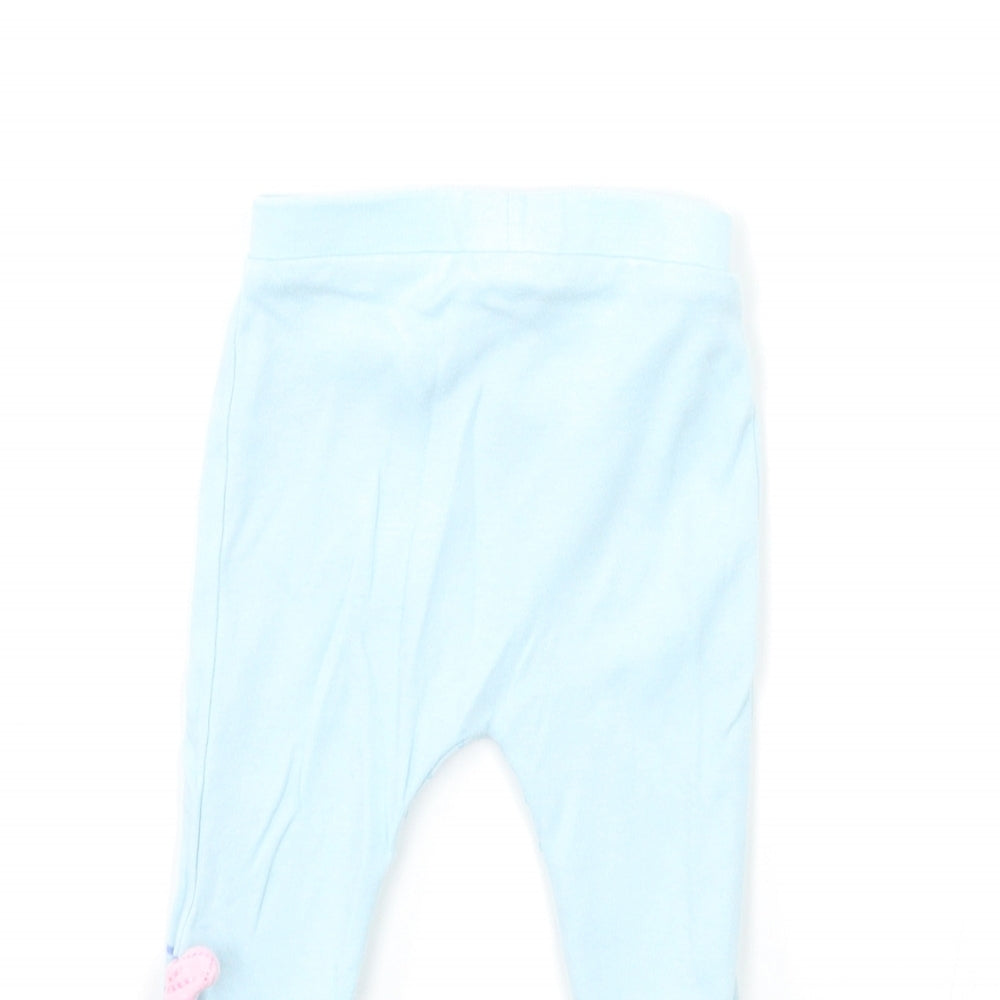 Nutmeg Baby Blue   Capri Trousers Size 0-3 Months