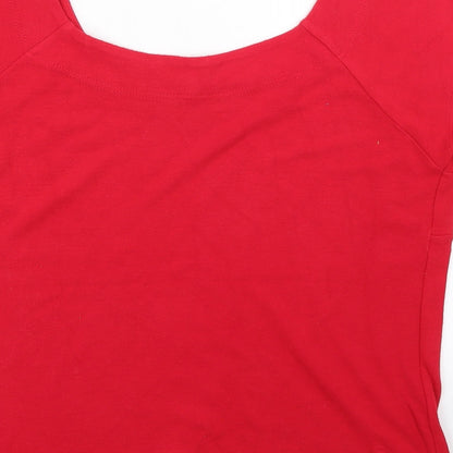 Womens UK Size 20 Etam Red Camisole T-Shirt