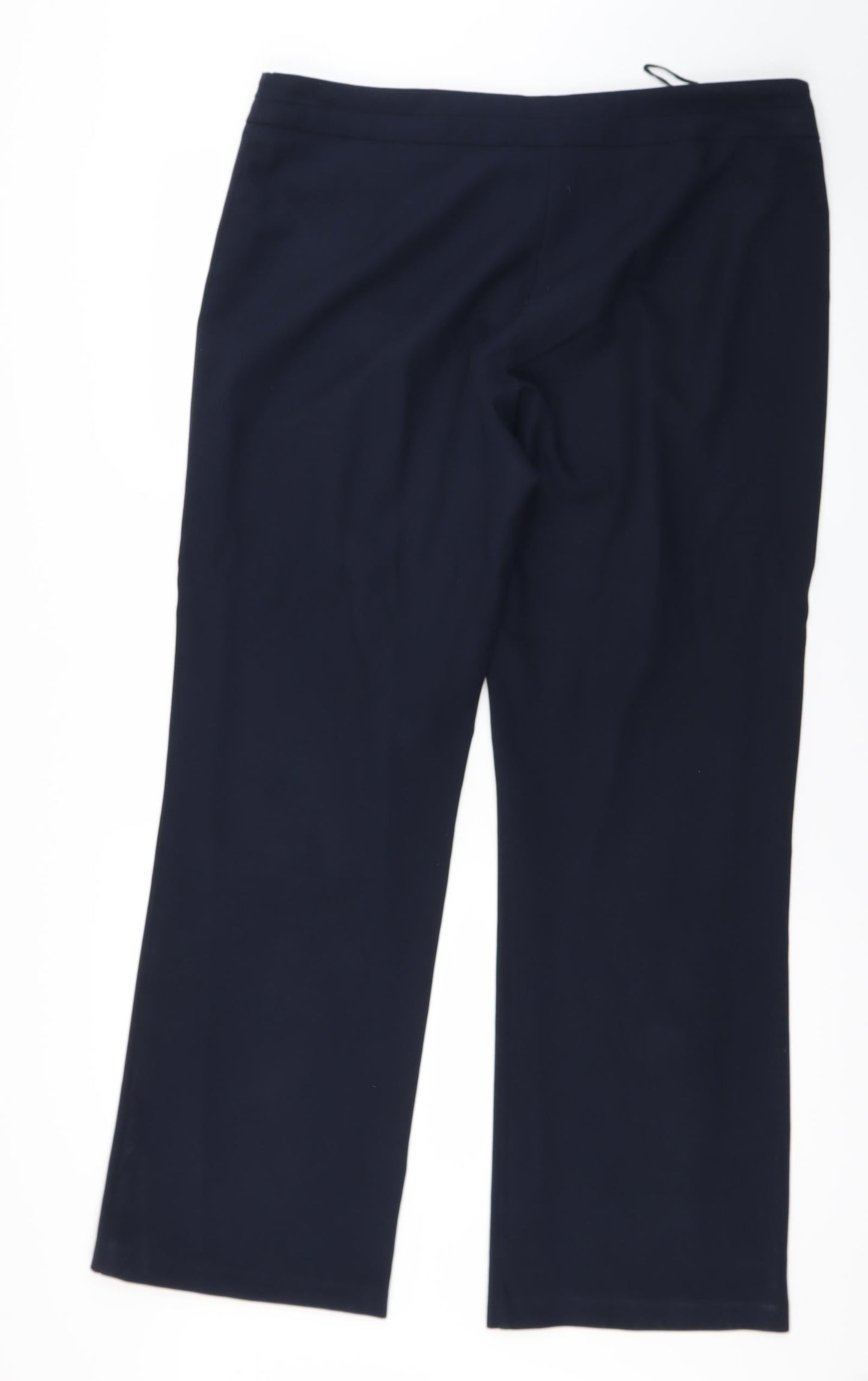 George Womens Blue   Dress Pants Trousers Size 14 L30 in