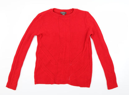 Primark Womens Red   Pullover Jumper Size XS