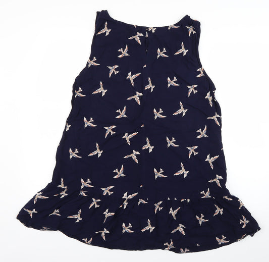 F&F Womens Blue Animal Print  Shift  Size 14