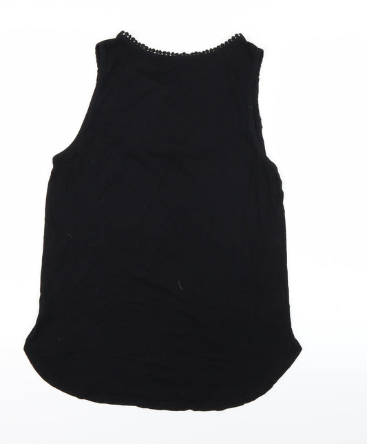 Primark Womens Black   Basic Tank Size 10
